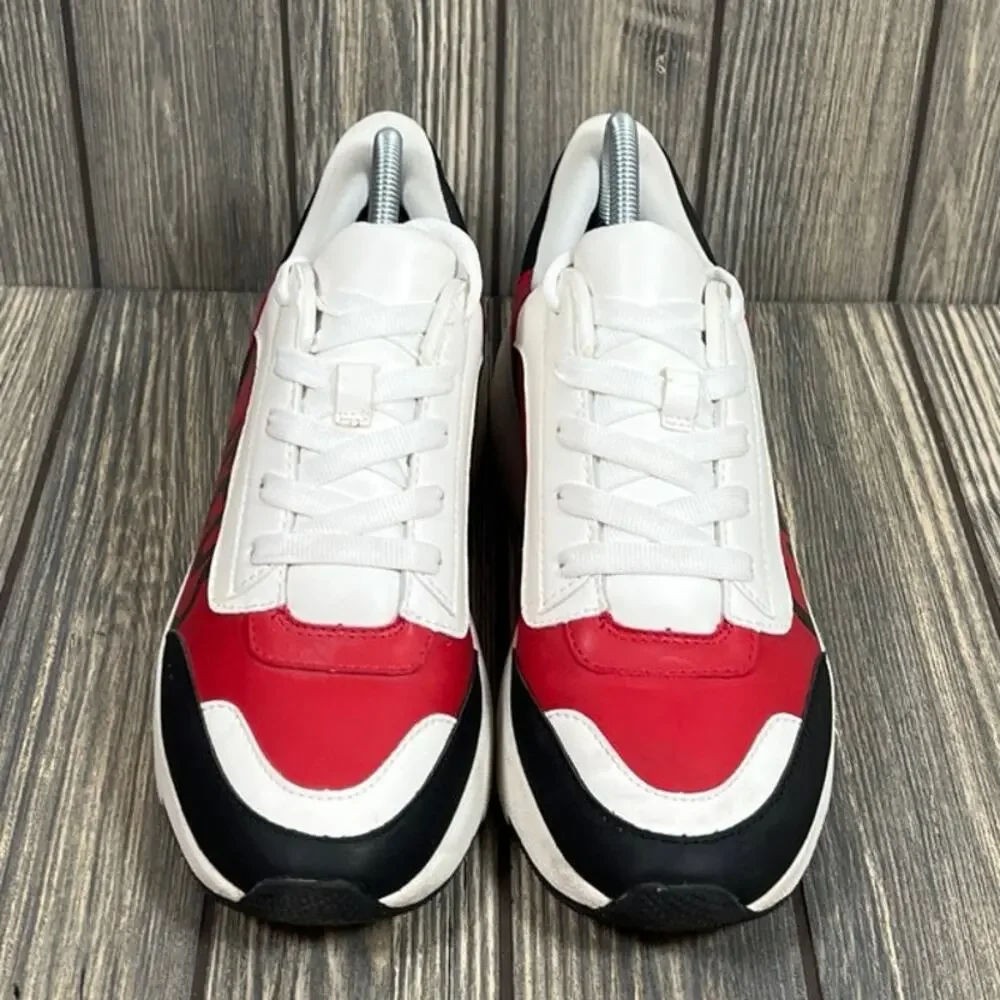 Circus Sam Edelman Women‎ Georgina Fashion Sneakers Shoes Red White Blue Sz 9